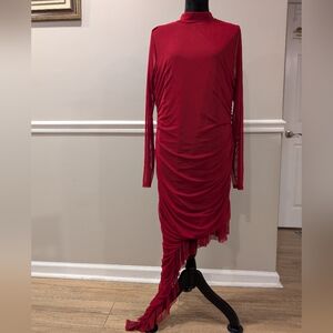 ❤️ 4/$60 Fashion Nova Asymmetrical Scarlet Dress ❤️4 for $60 ❤️